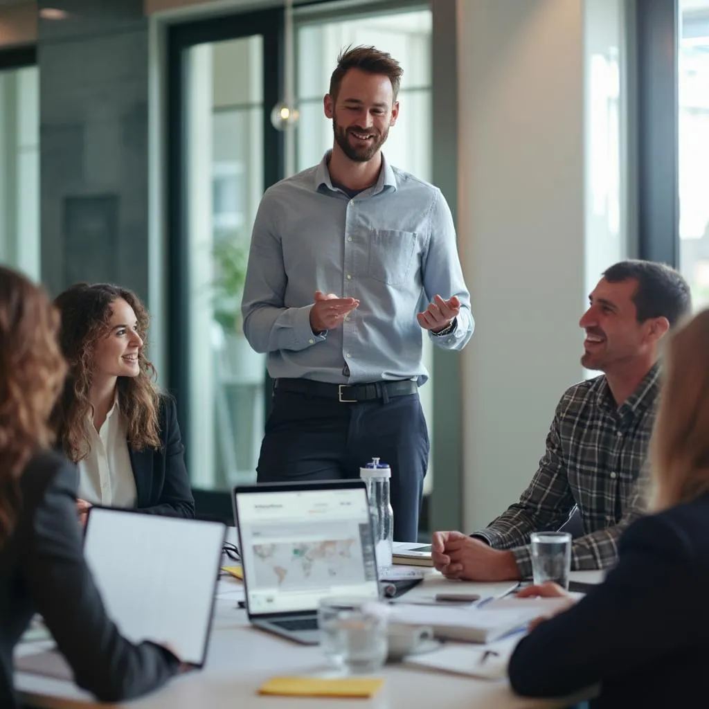 Taller de liderazgo en acción